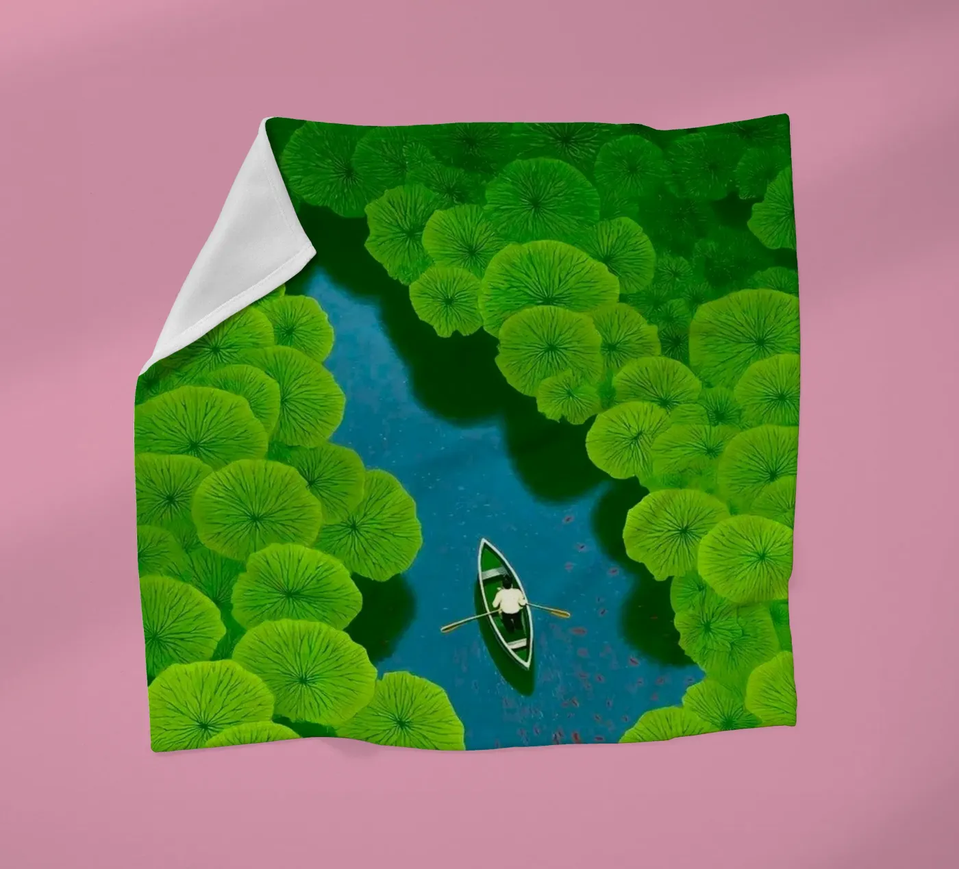 reflection river fleecedeken van twillight