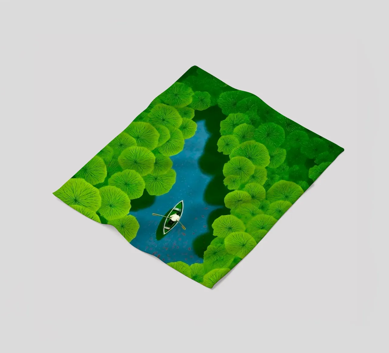 reflection river fleecedeken van twillight