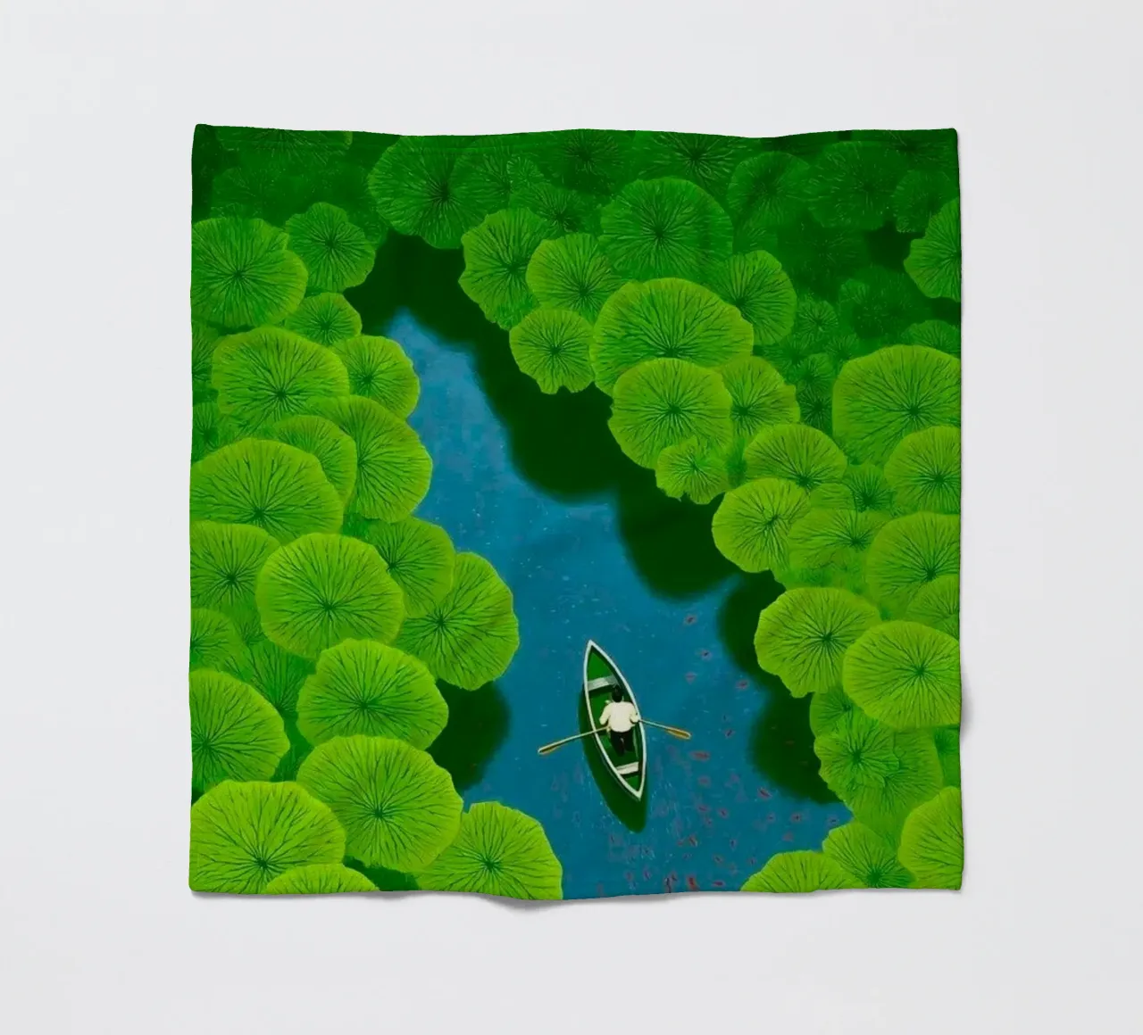 reflection river fleecedeken van twillight