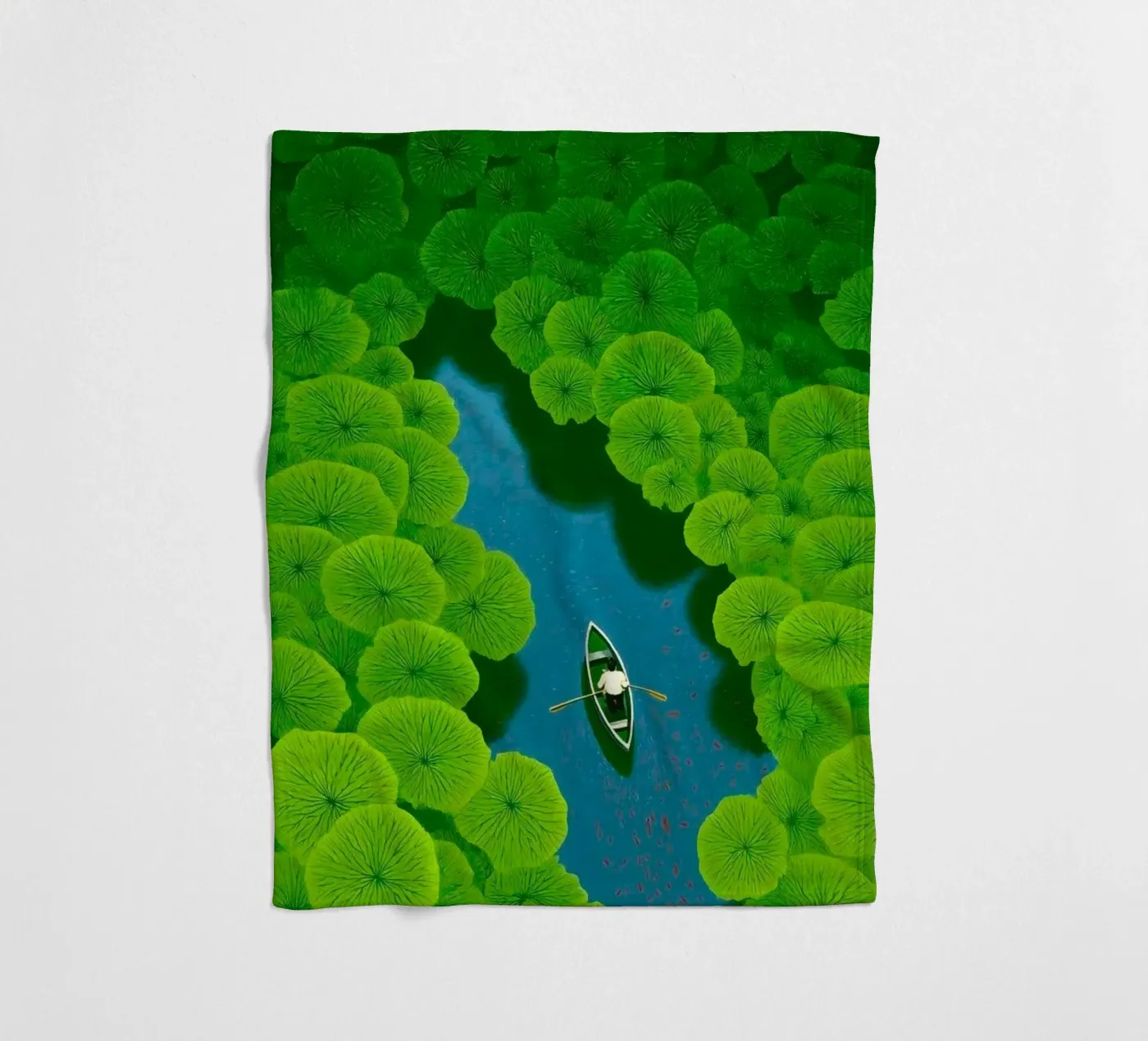 reflection river fleecedeken van twillight