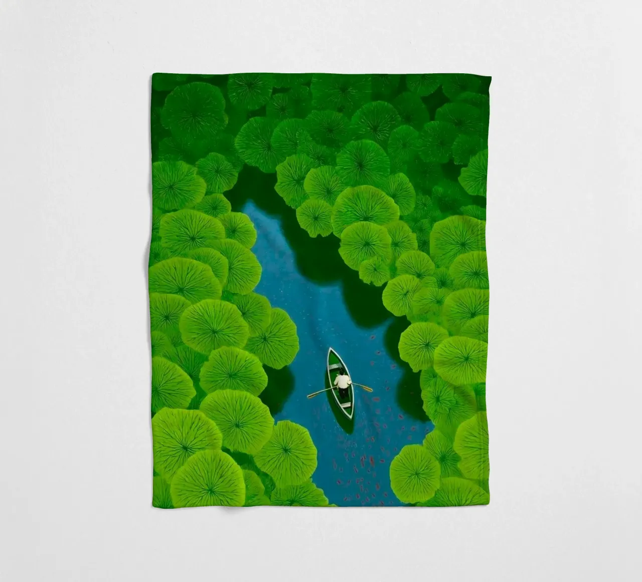 reflection river fleecedeken van twillight