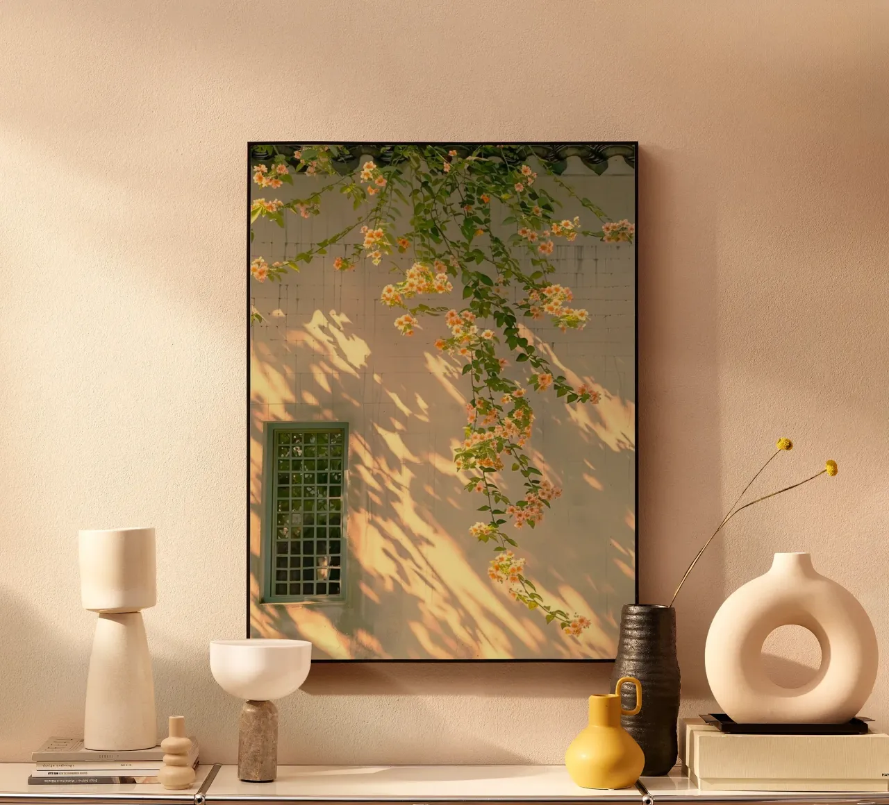 blossoms wall plexiglass da twillight