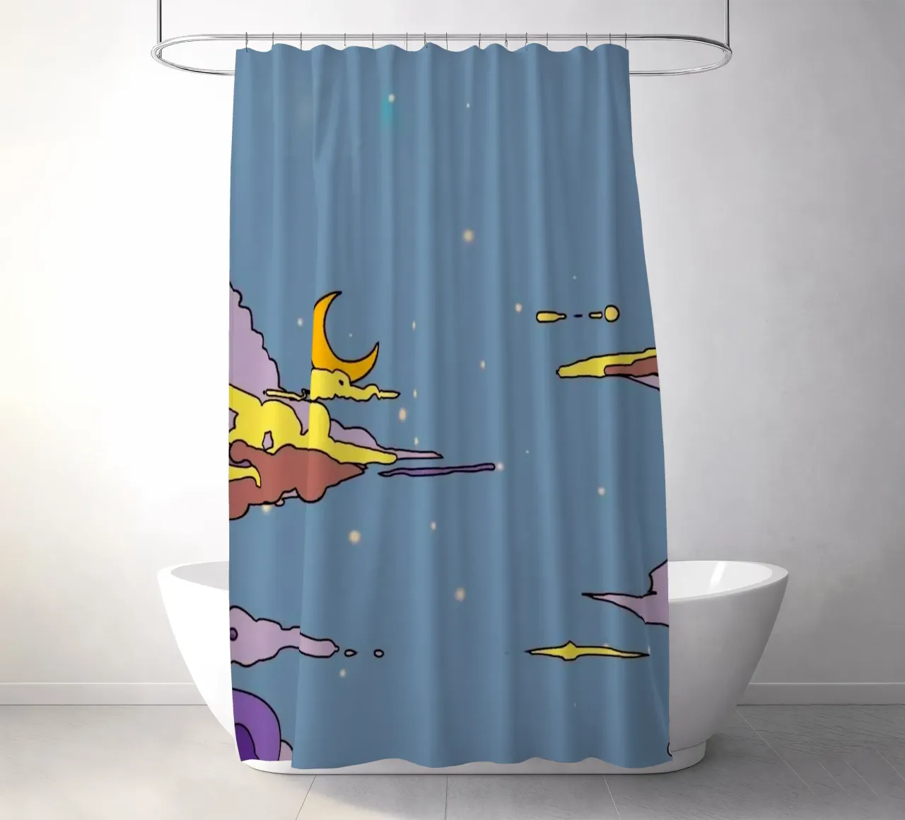 dreamy sky twilight tenda da doccia da twillight