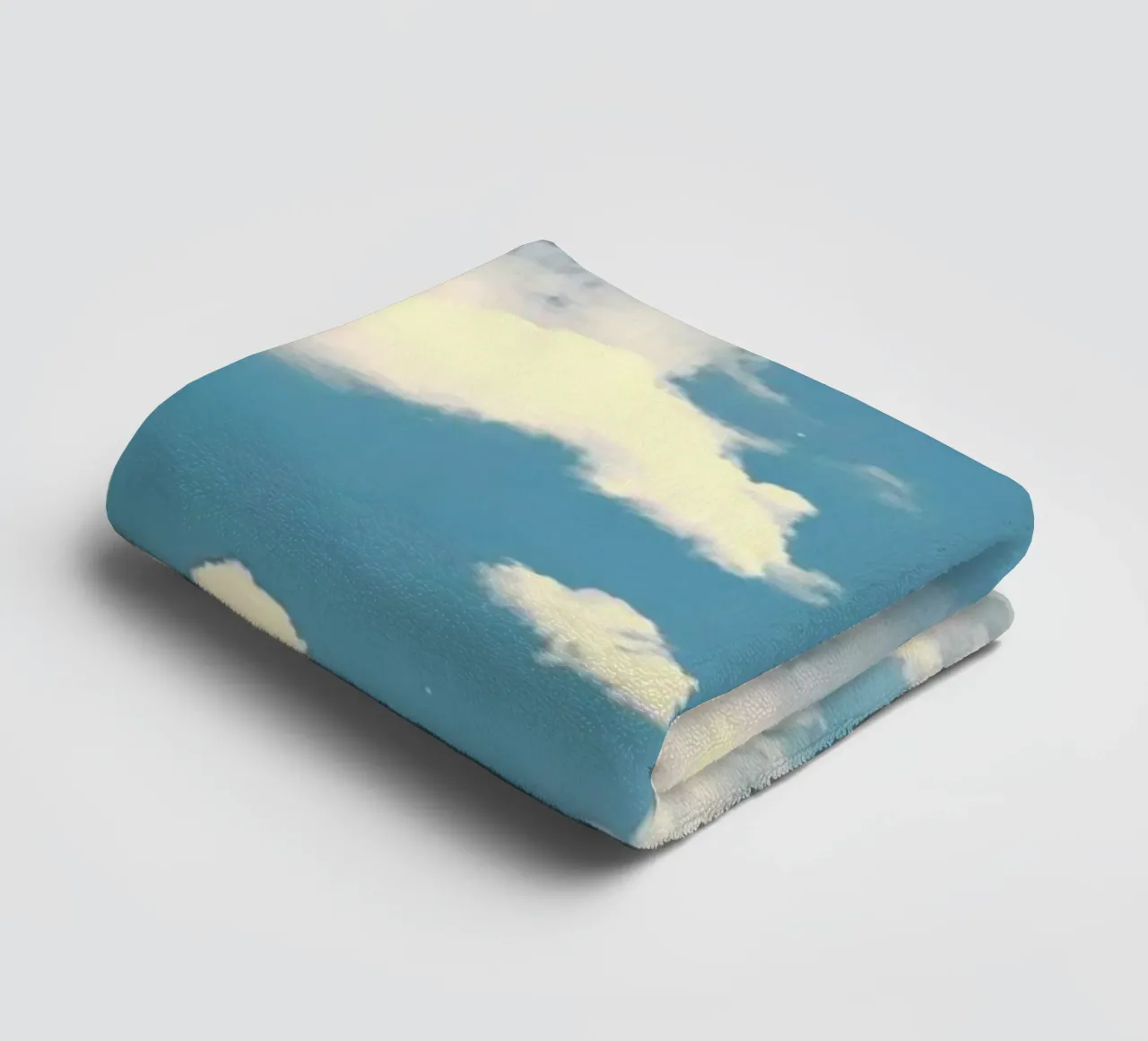 daytime cumulus asciugamano da bagno da twillight