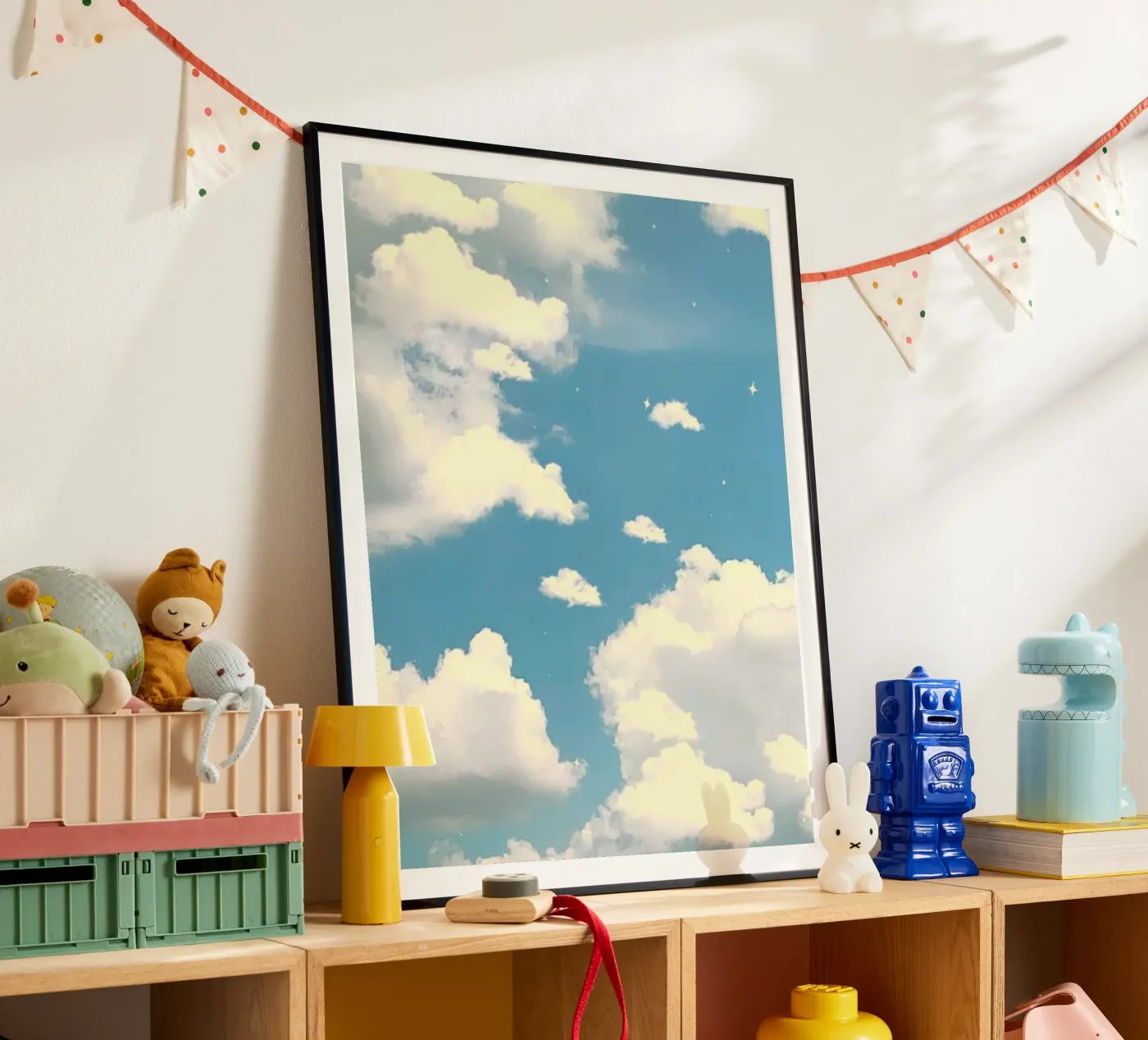 daytime cumulus poster da twillight