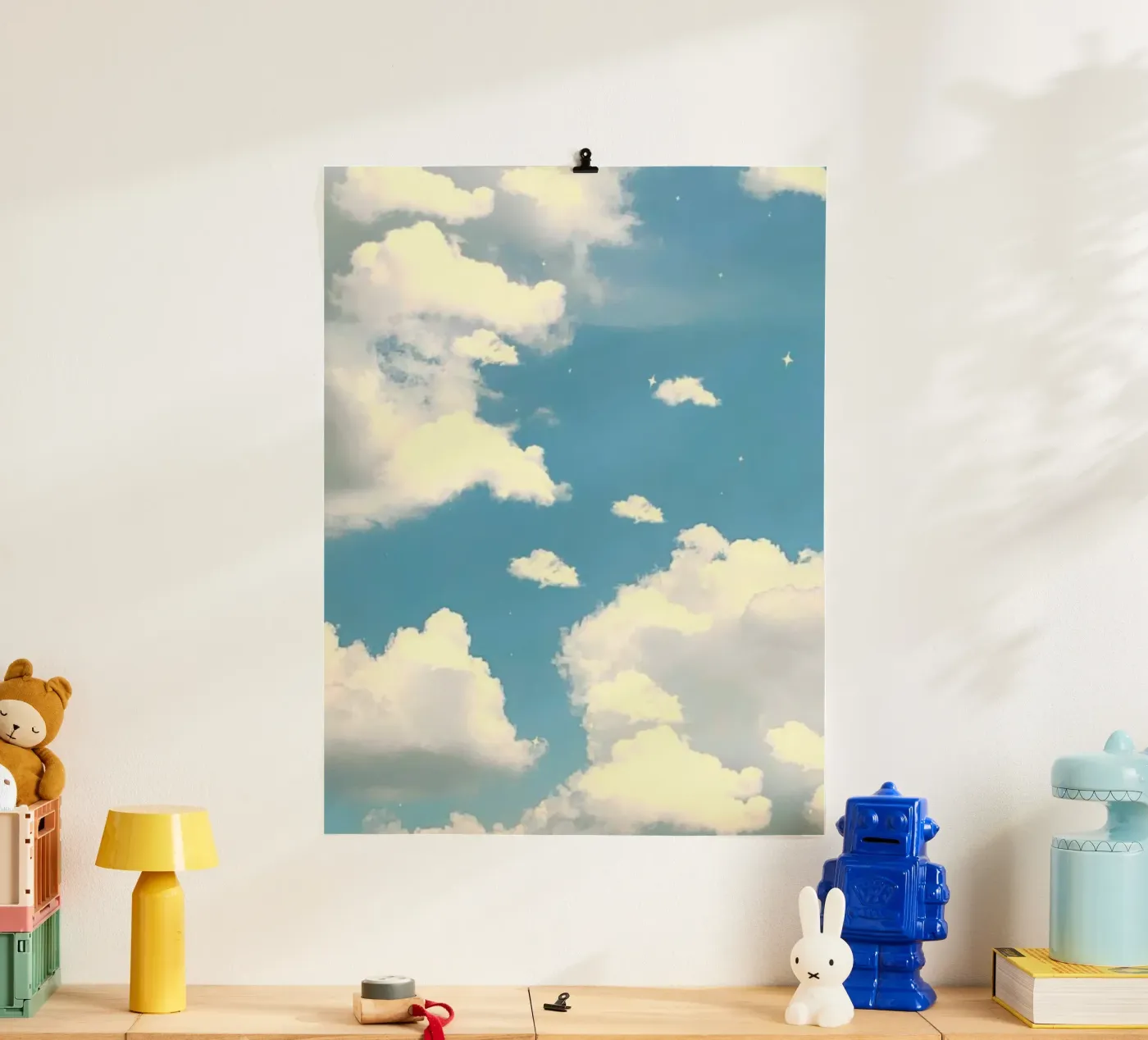 daytime cumulus poster da twillight
