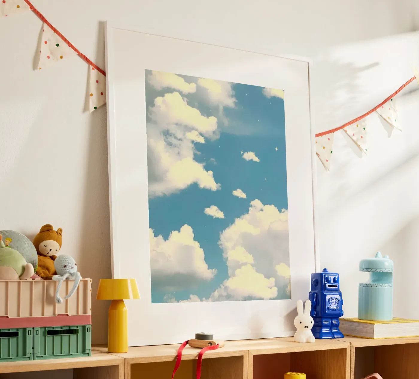 daytime cumulus poster da twillight