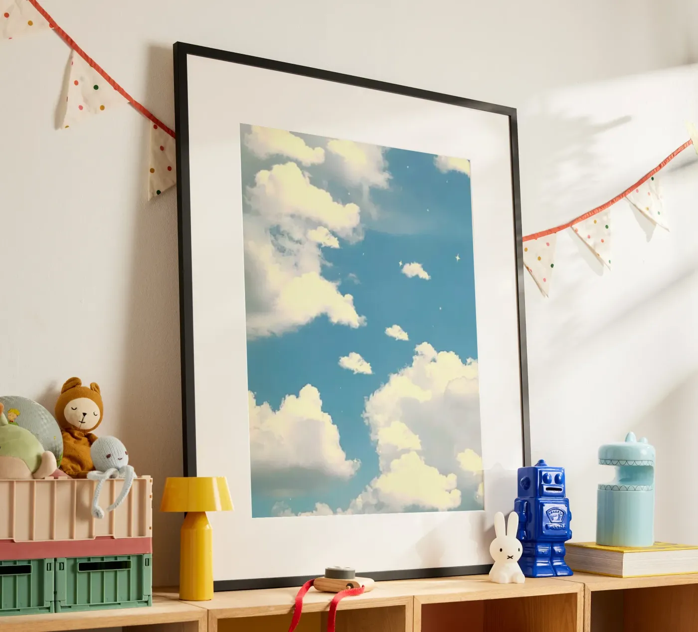 daytime cumulus poster da twillight