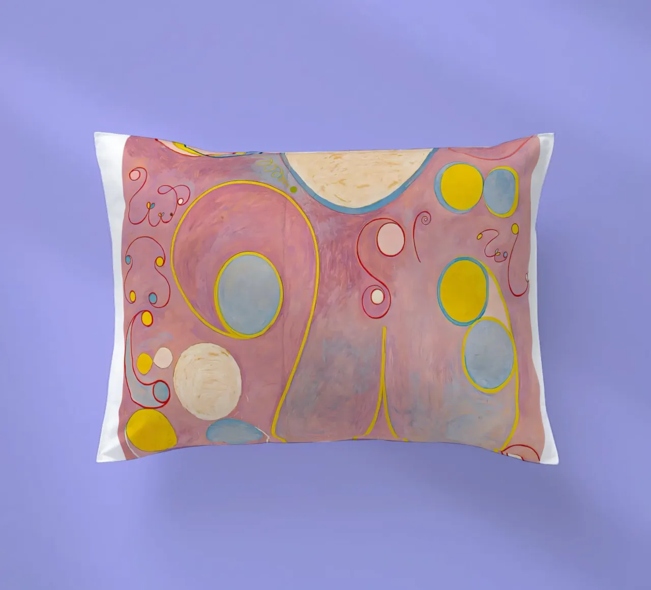 Hilma af Klint I dieci più grandi n. 8 Gruppo adulti IV cuscino da Lile Shop