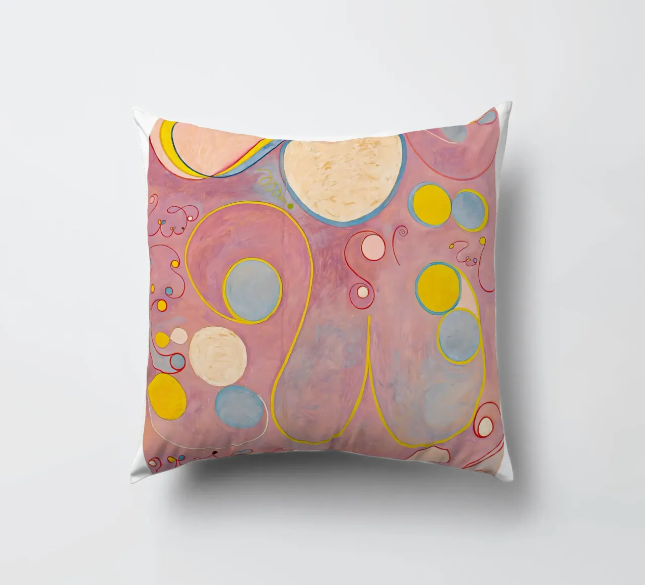 Hilma af Klint I dieci più grandi n. 8 Gruppo adulti IV cuscino da Lile Shop