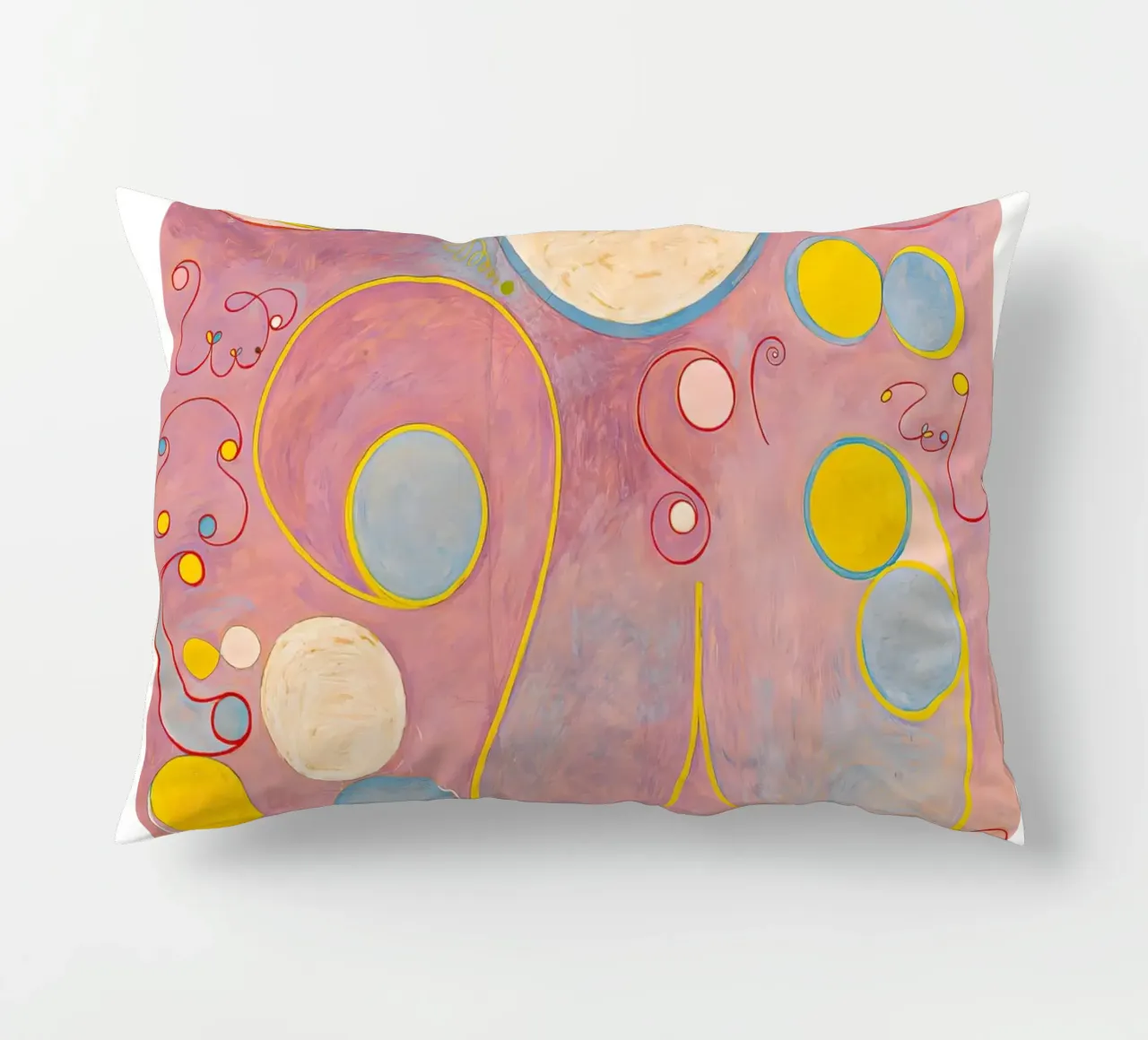 Hilma af Klint I dieci più grandi n. 8 Gruppo adulti IV cuscino da Lile Shop