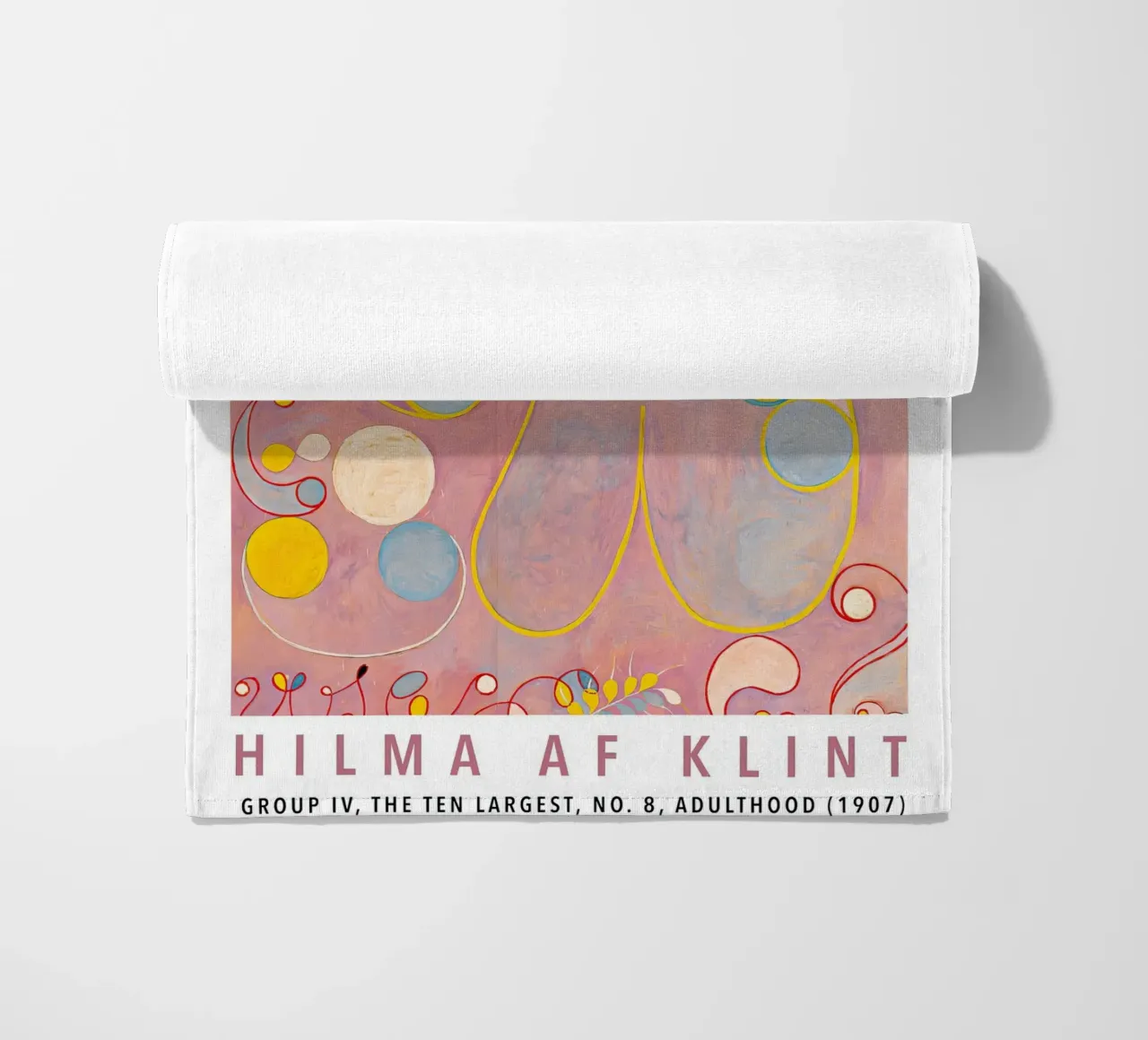 Hilma af Klint I dieci più grandi n. 8 Gruppo adulti IV telo mare da Lile Shop