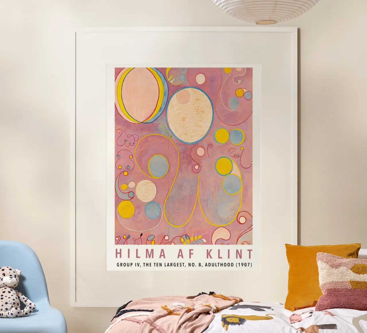 Hilma af Klint Les dix plus grands n° 8 Groupe d'âge adulte IV hahnemühle de Lile Shop