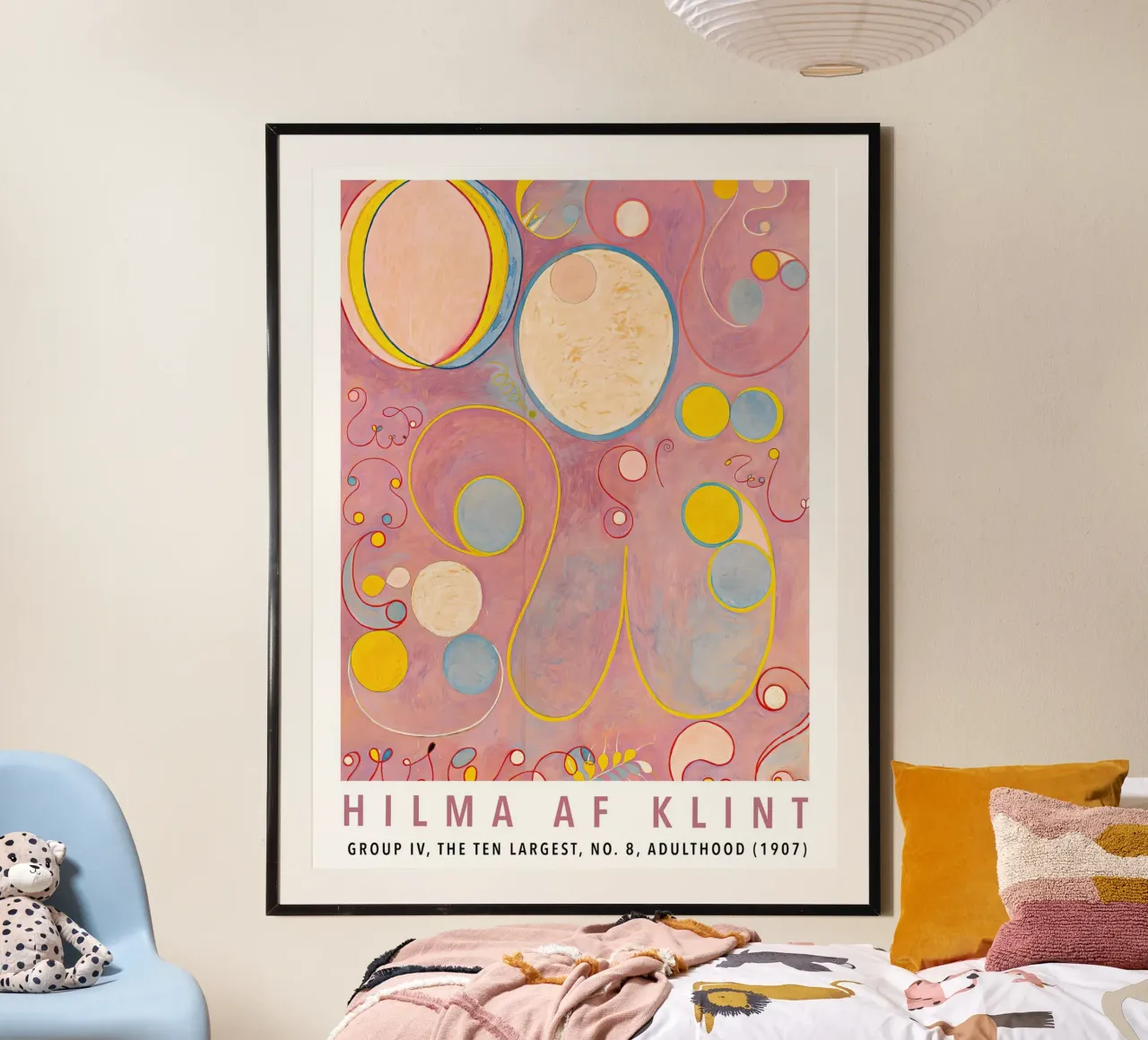 Hilma af Klint Les dix plus grands n° 8 Groupe d'âge adulte IV hahnemühle de Lile Shop