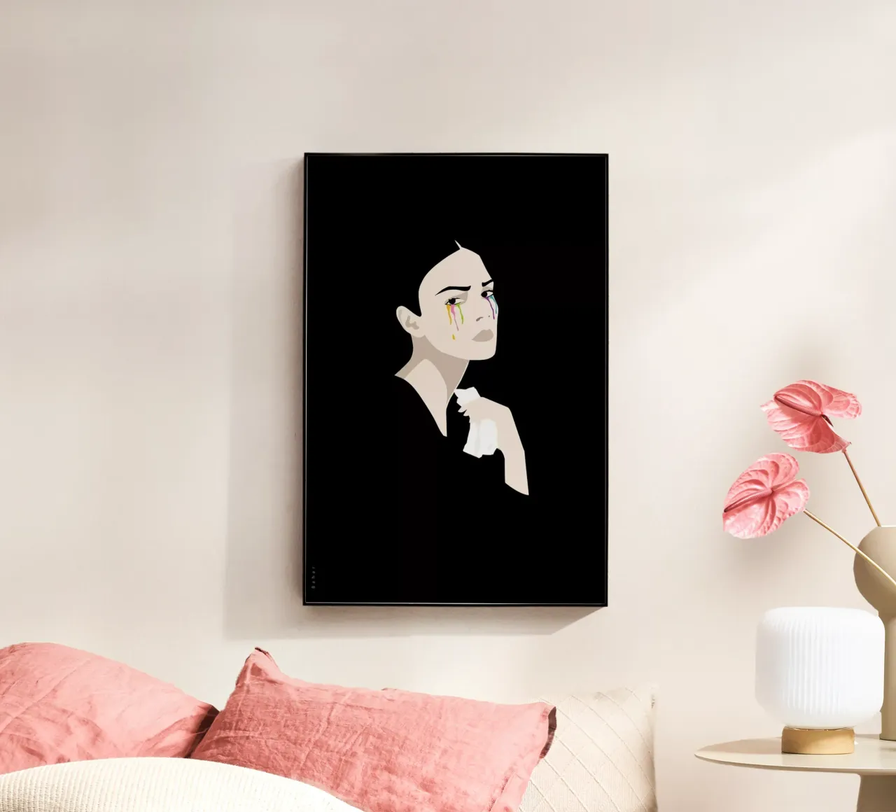 Happiness plexiglass da Bahar Seyedin