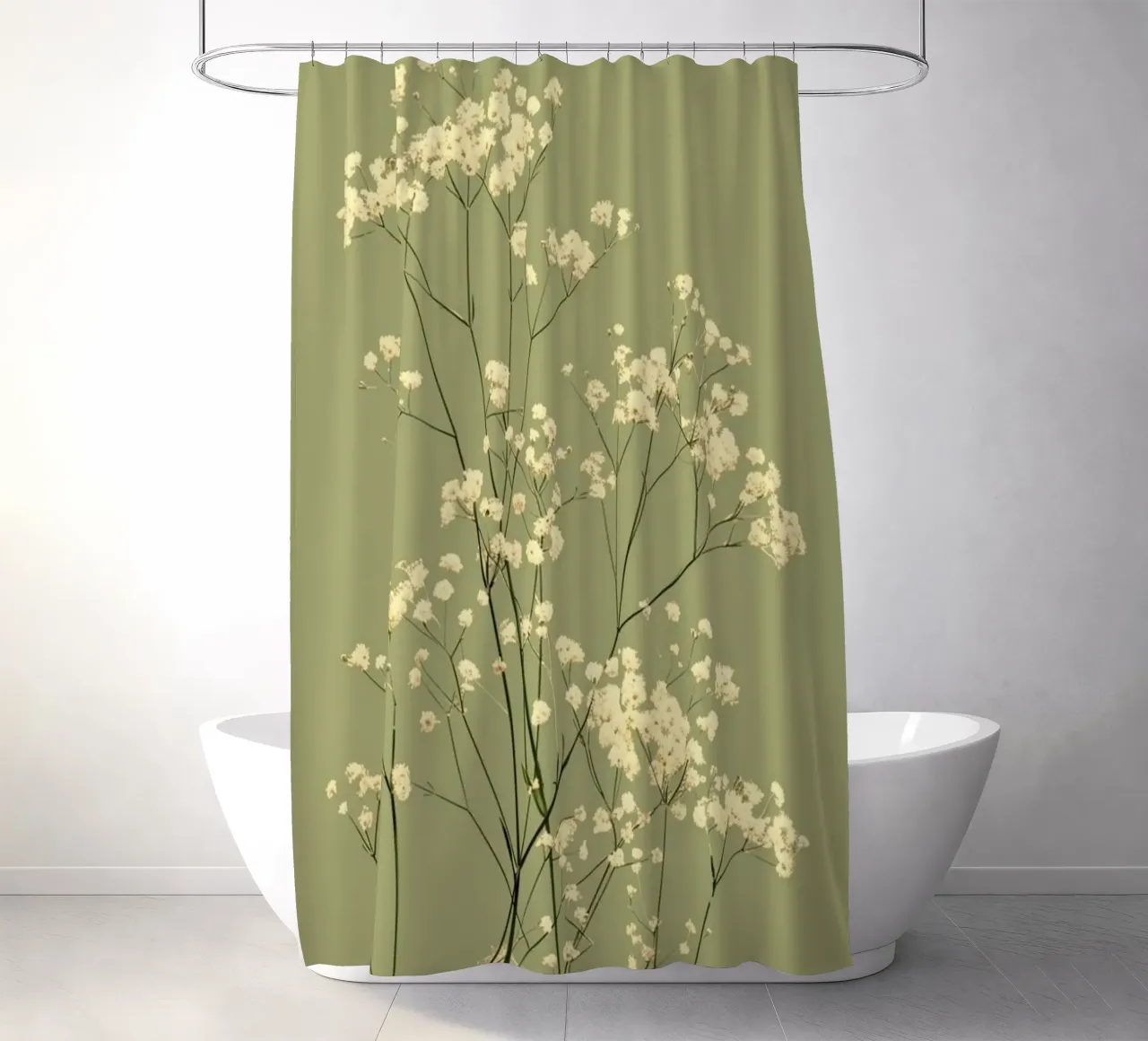 simple floral arrangement Duschvorhang von twillight