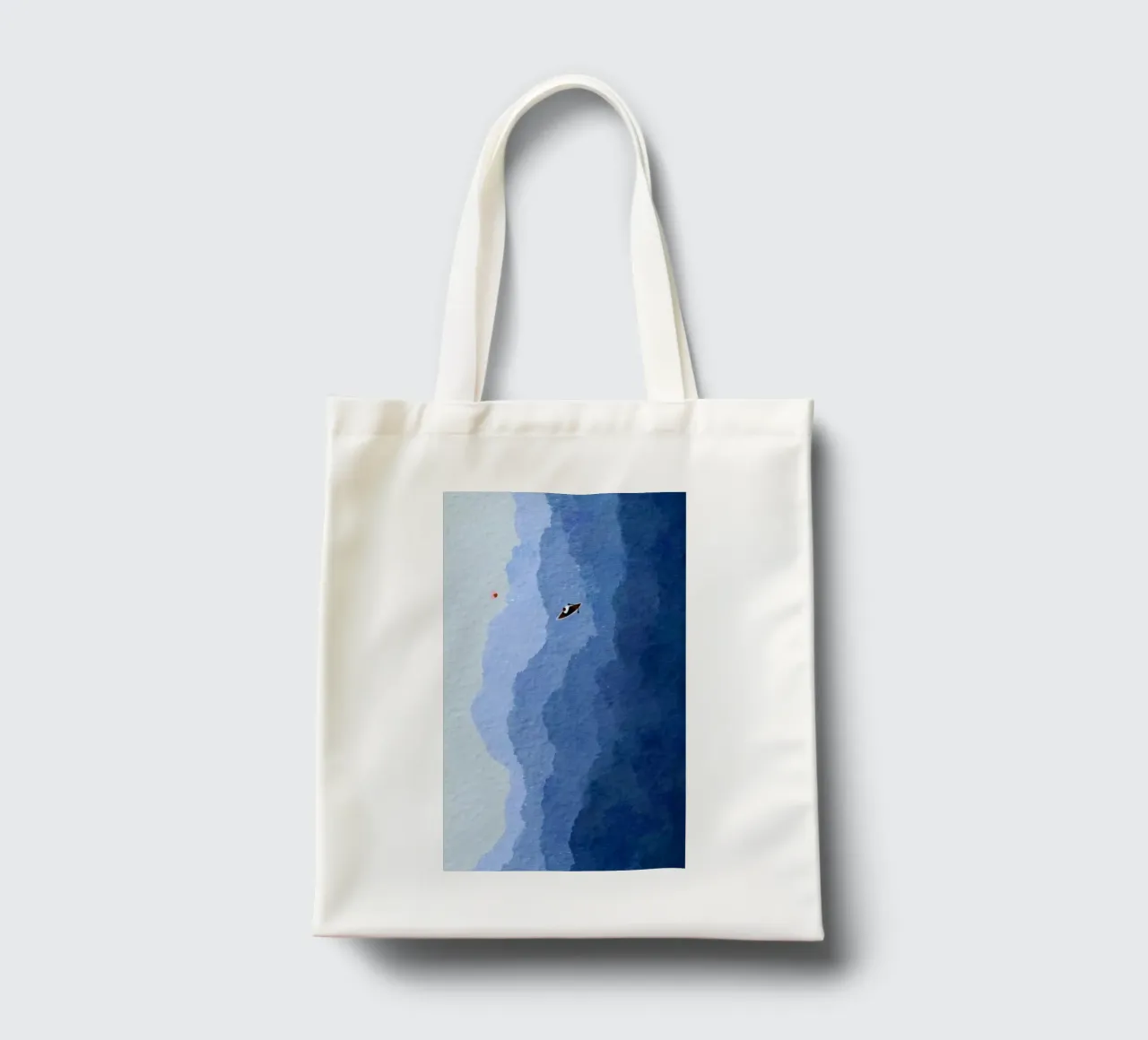 calm paddling borsa in juta da twillight