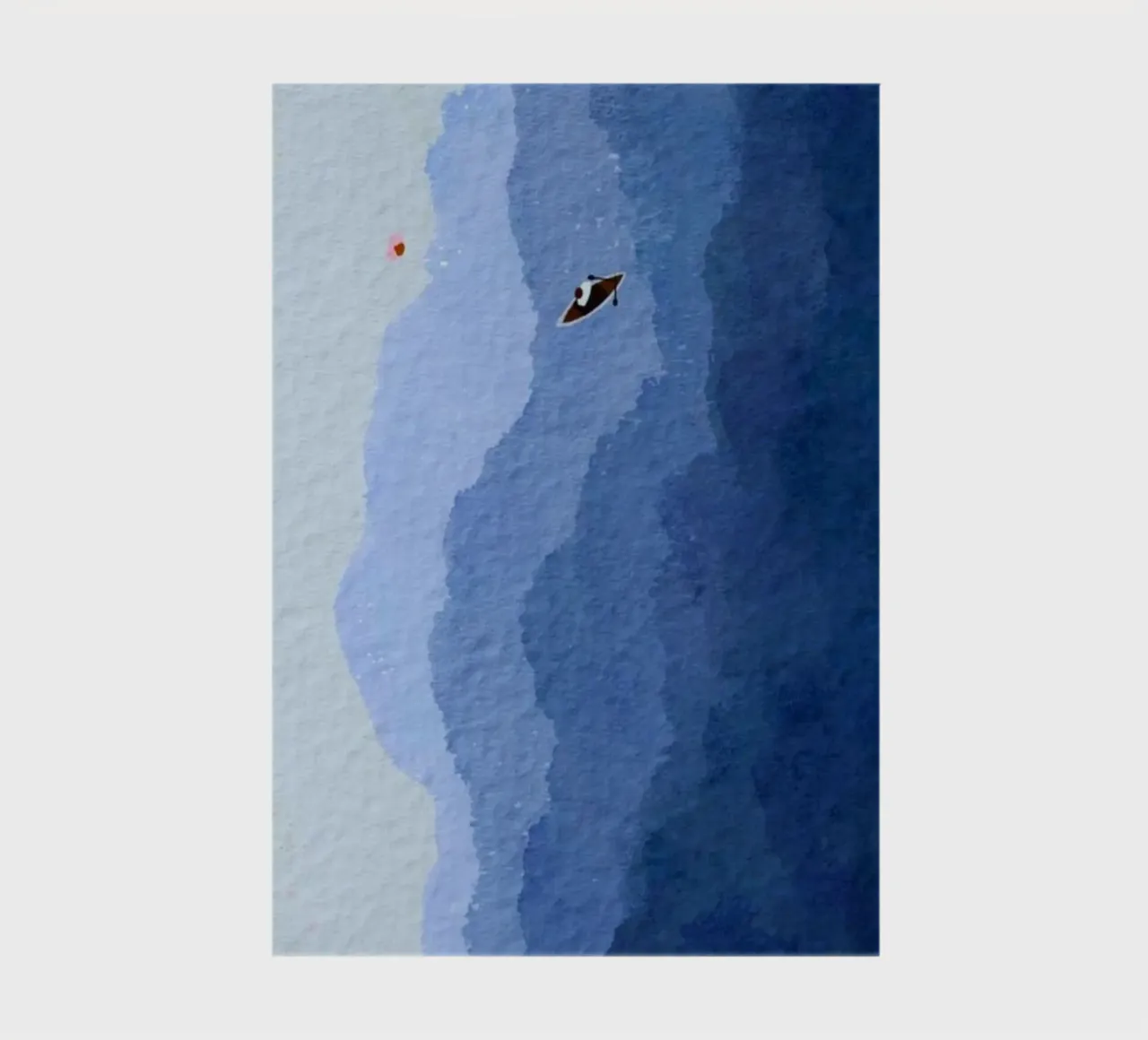 calm paddling notebook by twillight
