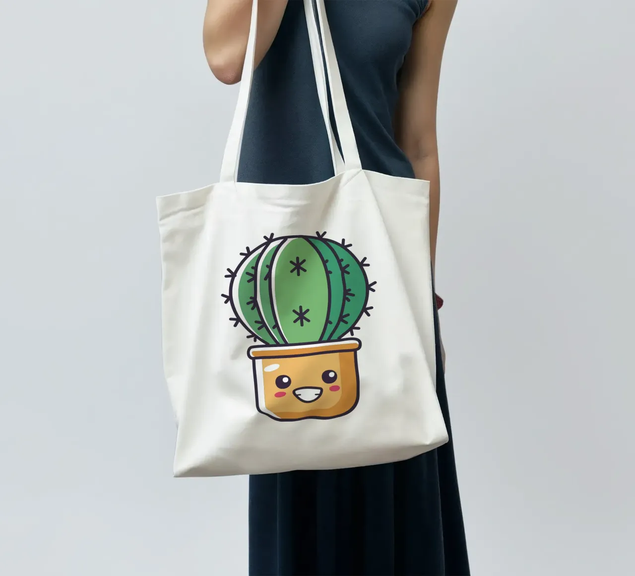 Cactus 2 borsa in juta da Rezh creations