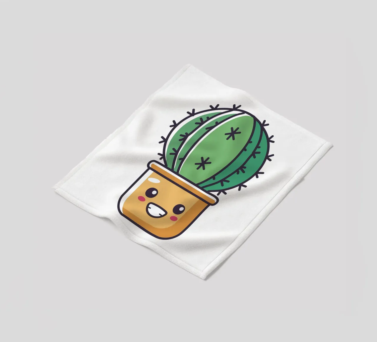 Cactus 2 coperta in pile da Rezh creations