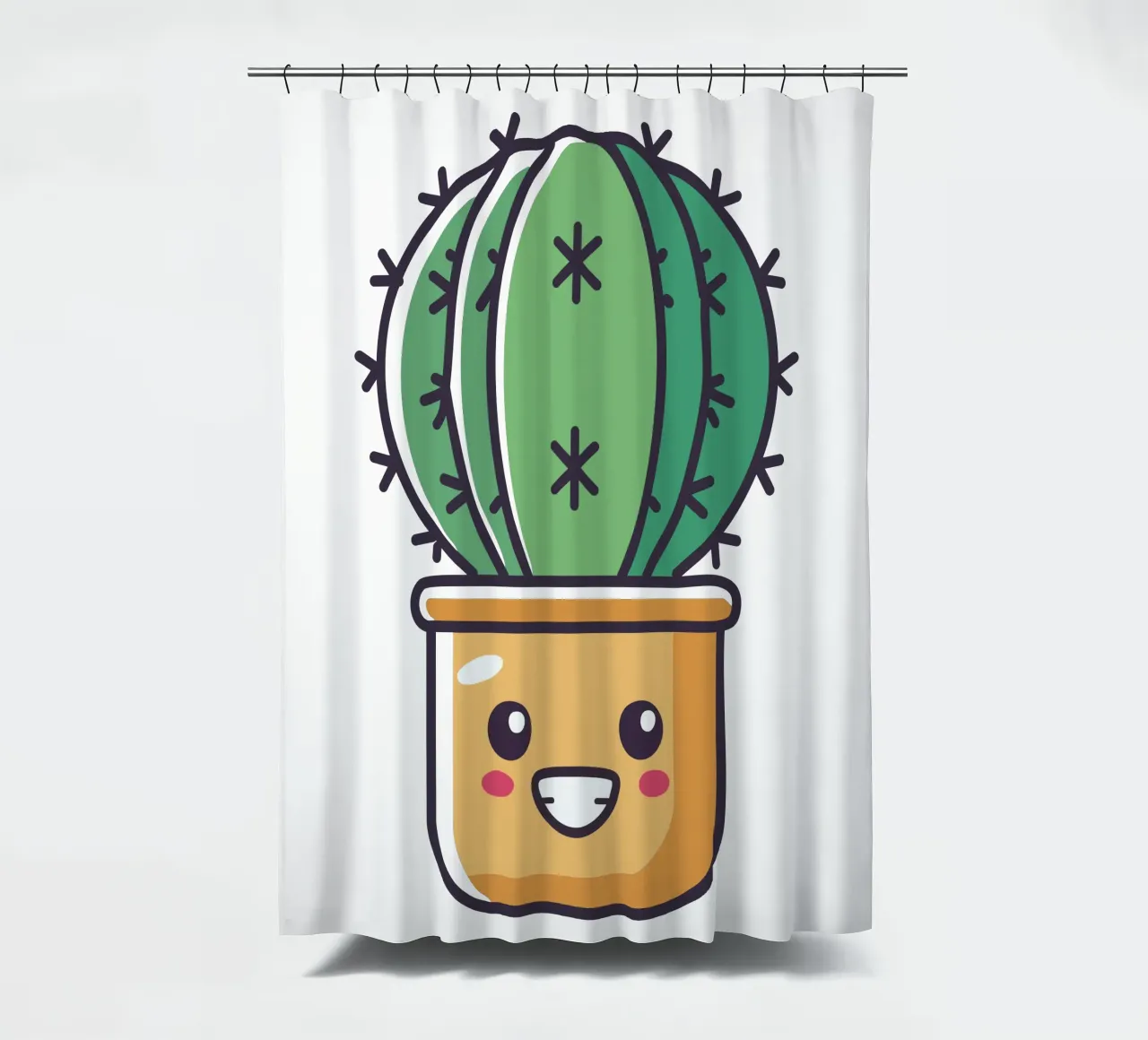 Cactus 2 tenda da doccia da Rezh creations