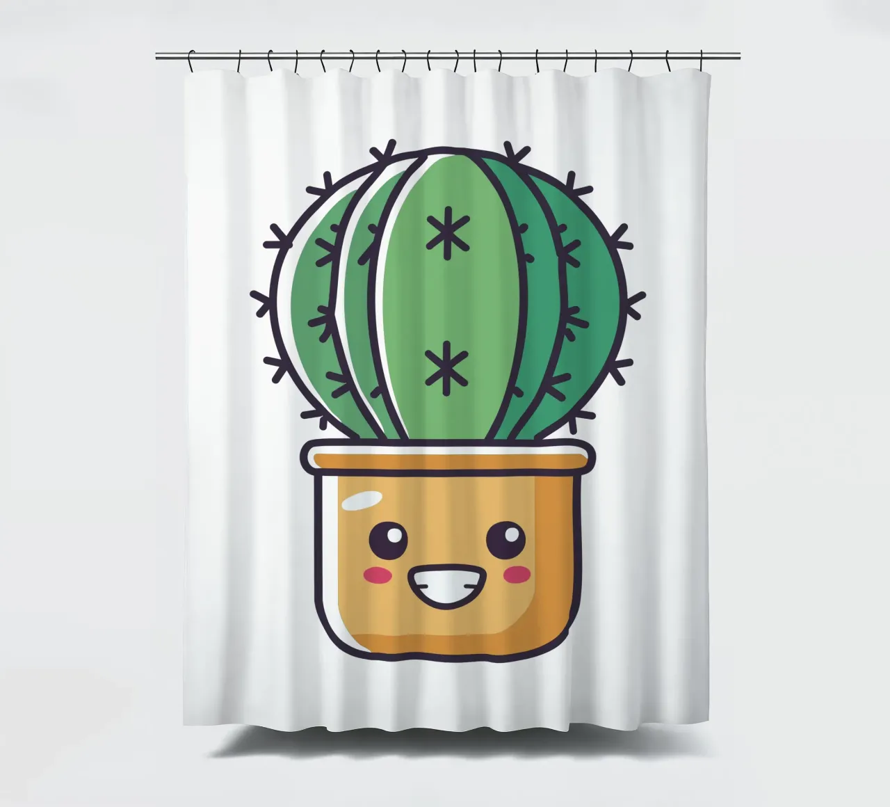 Cactus 2 tenda da doccia da Rezh creations