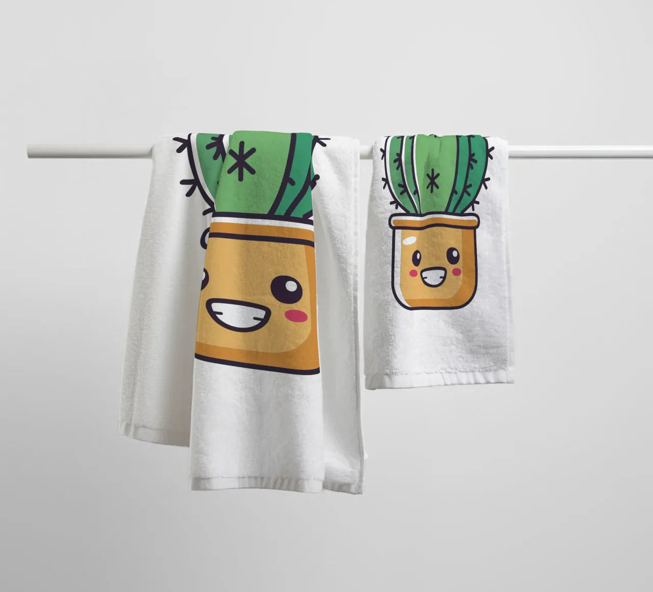 Cactus 2 asciugamano da bagno da Rezh creations
