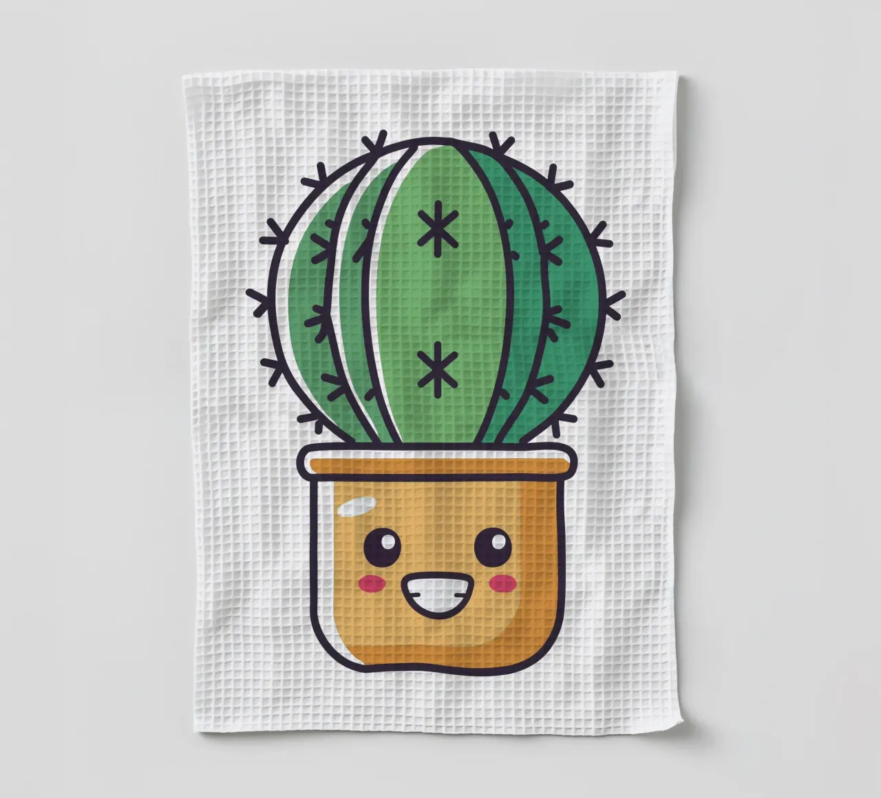 Cactus 2 canovaccio da cucina da Rezh creations