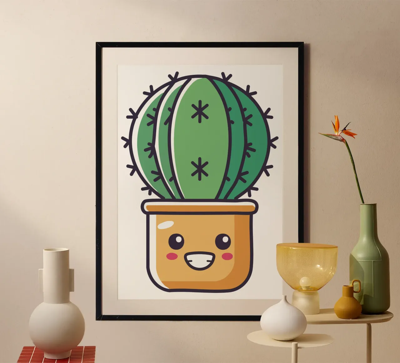 Cactus 2 carta hahnemühle da Rezh creations