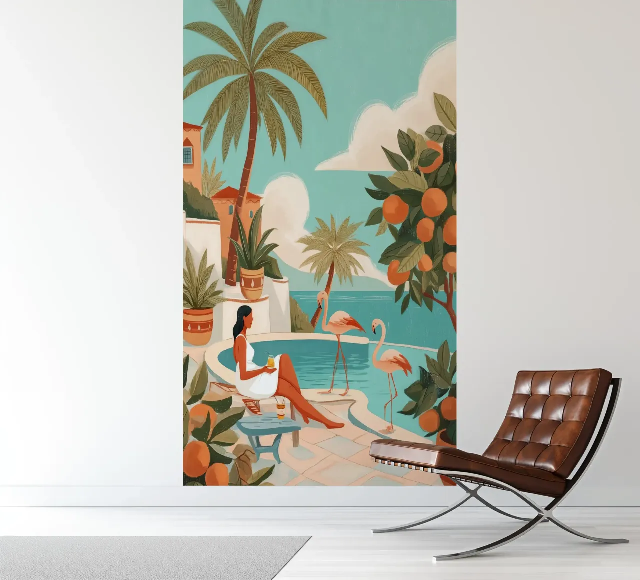 Clementine Coast I photo wallpaper by Clara August