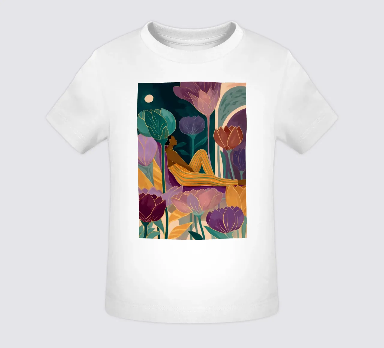 Garden of the Moon maglietta neonato da Clara August
