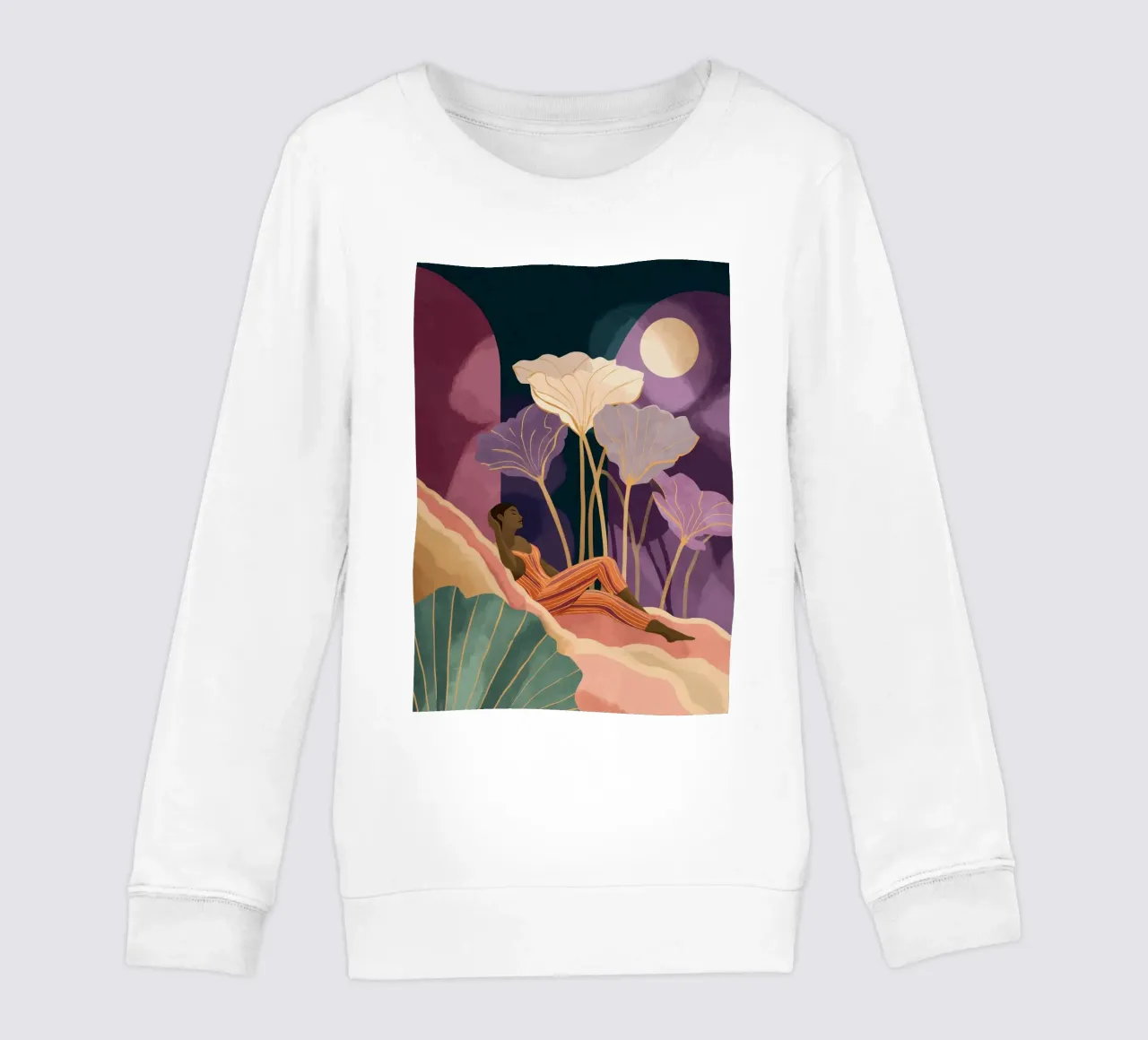 Lunar Garden felpa bambino da Clara August