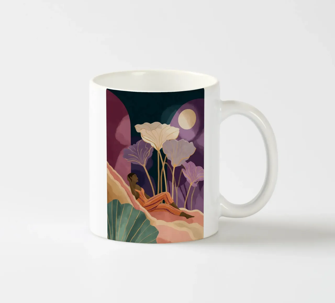 Lunar Garden tazza in ceramica da Clara August