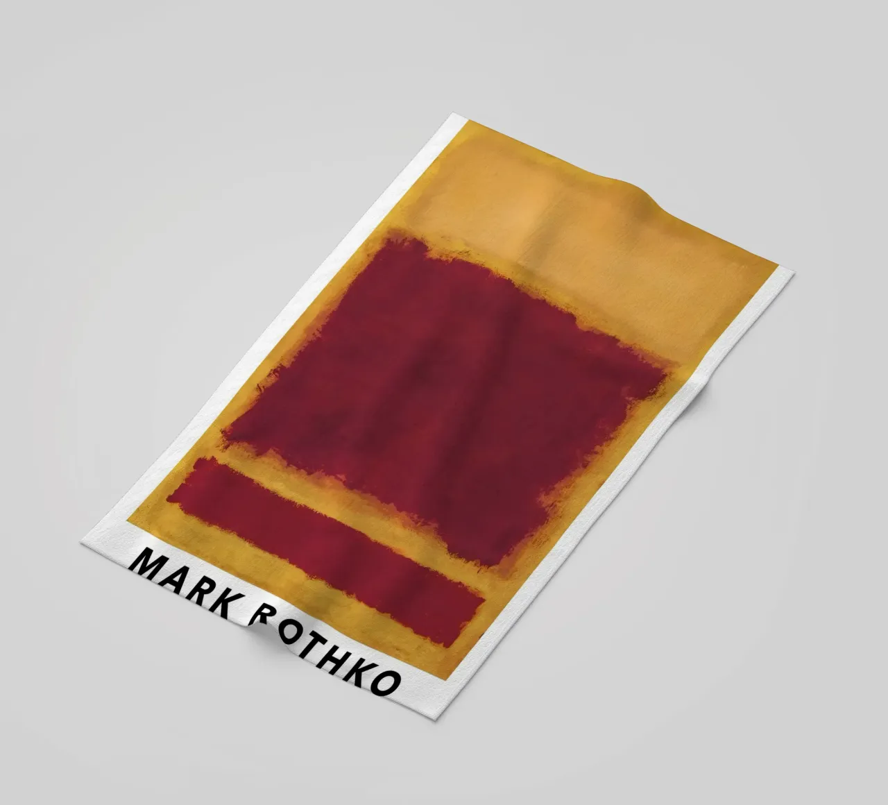Mark Rothko Composizione 1958 Oro giallo rosso telo mare da Lile Shop