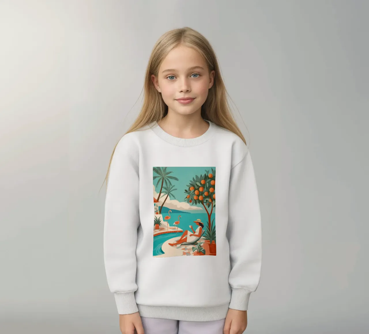 Clementine Coast II felpa bambino da Clara August