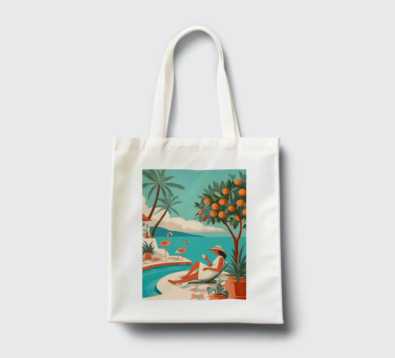 Clementine Coast II borsa in juta da Clara August