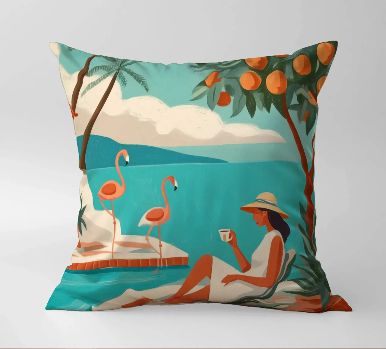 Clementine Coast II cuscino da Clara August