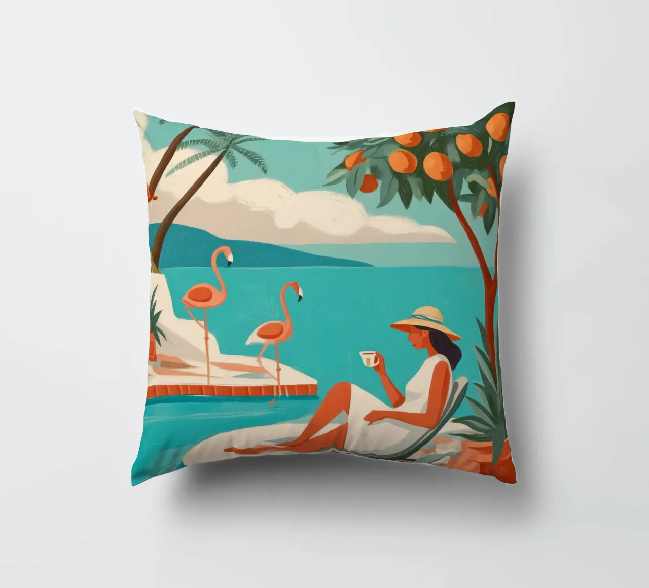 Clementine Coast II cuscino da Clara August