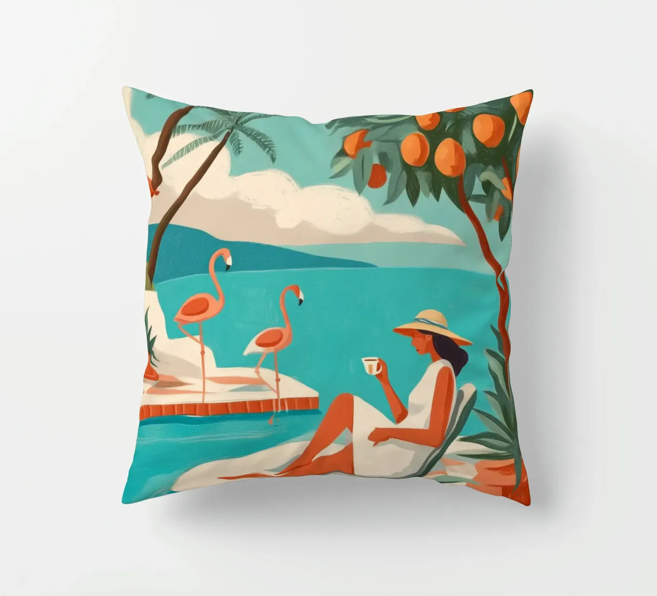 Clementine Coast II cuscino da Clara August