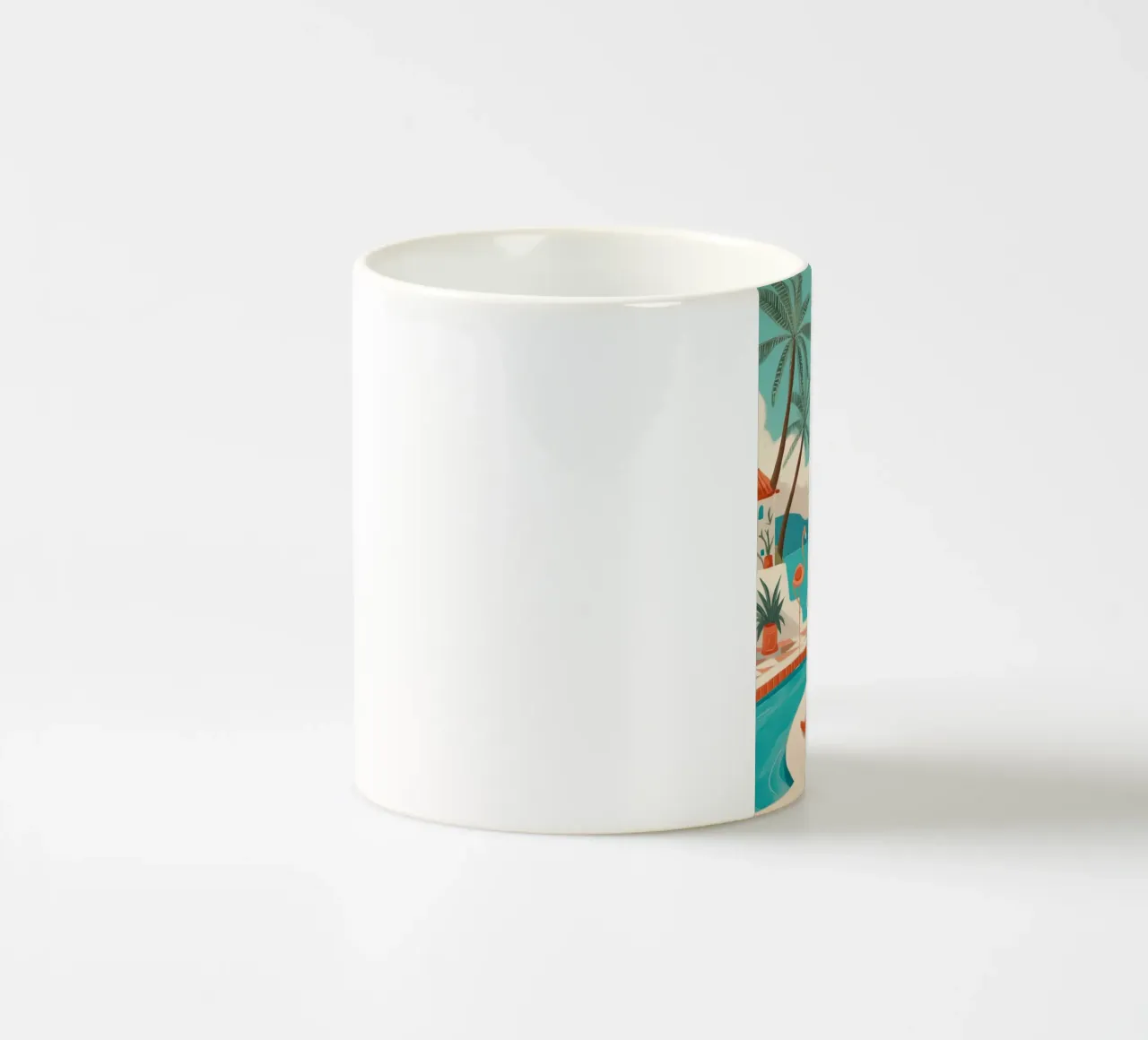 Clementine Coast II tazza in ceramica da Clara August