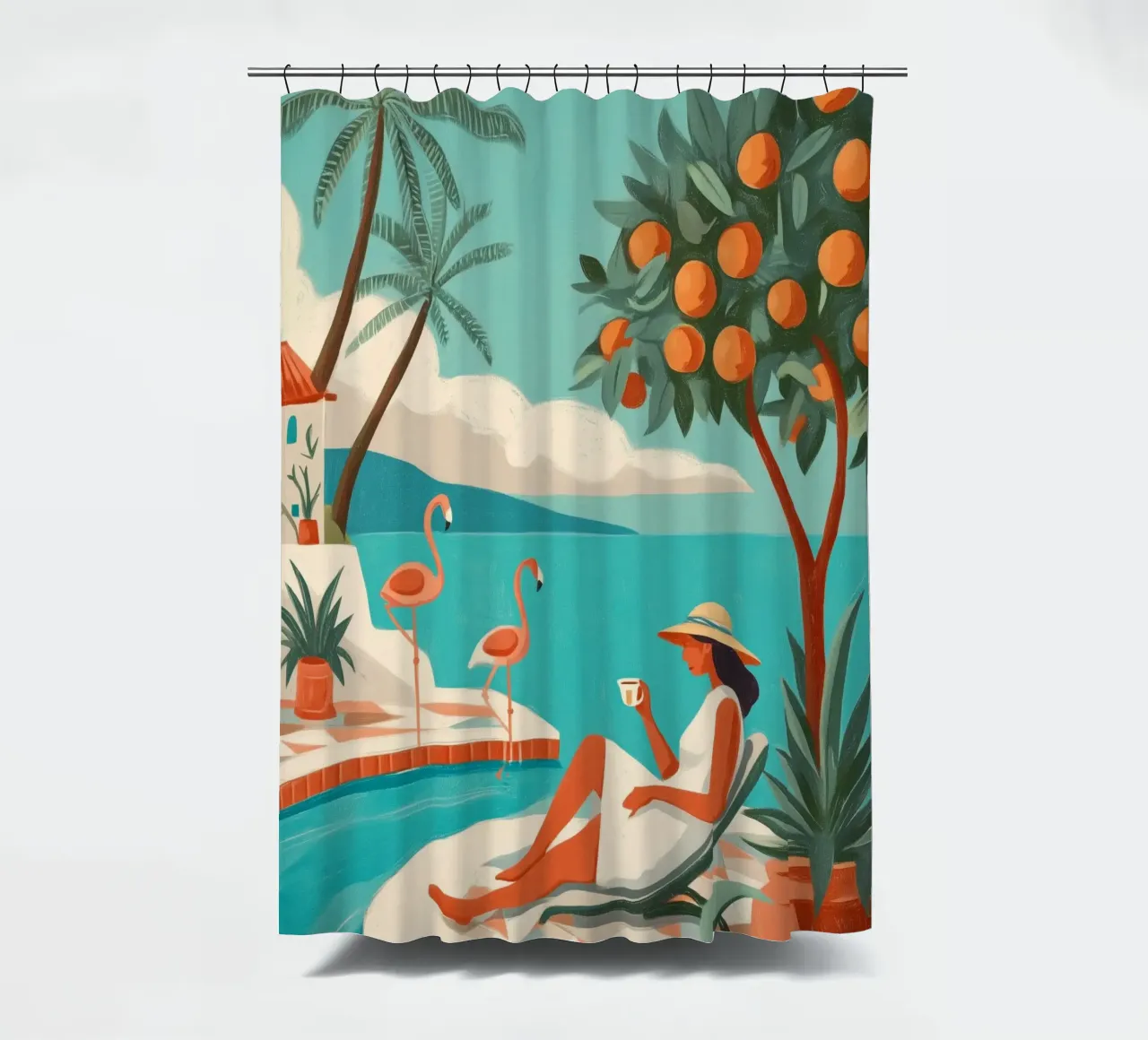 Clementine Coast II tenda da doccia da Clara August