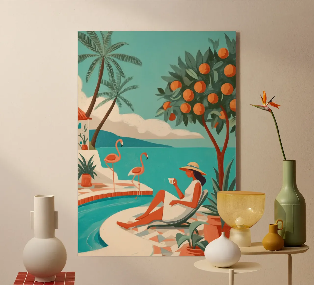 Clementine Coast II plexiglass da Clara August