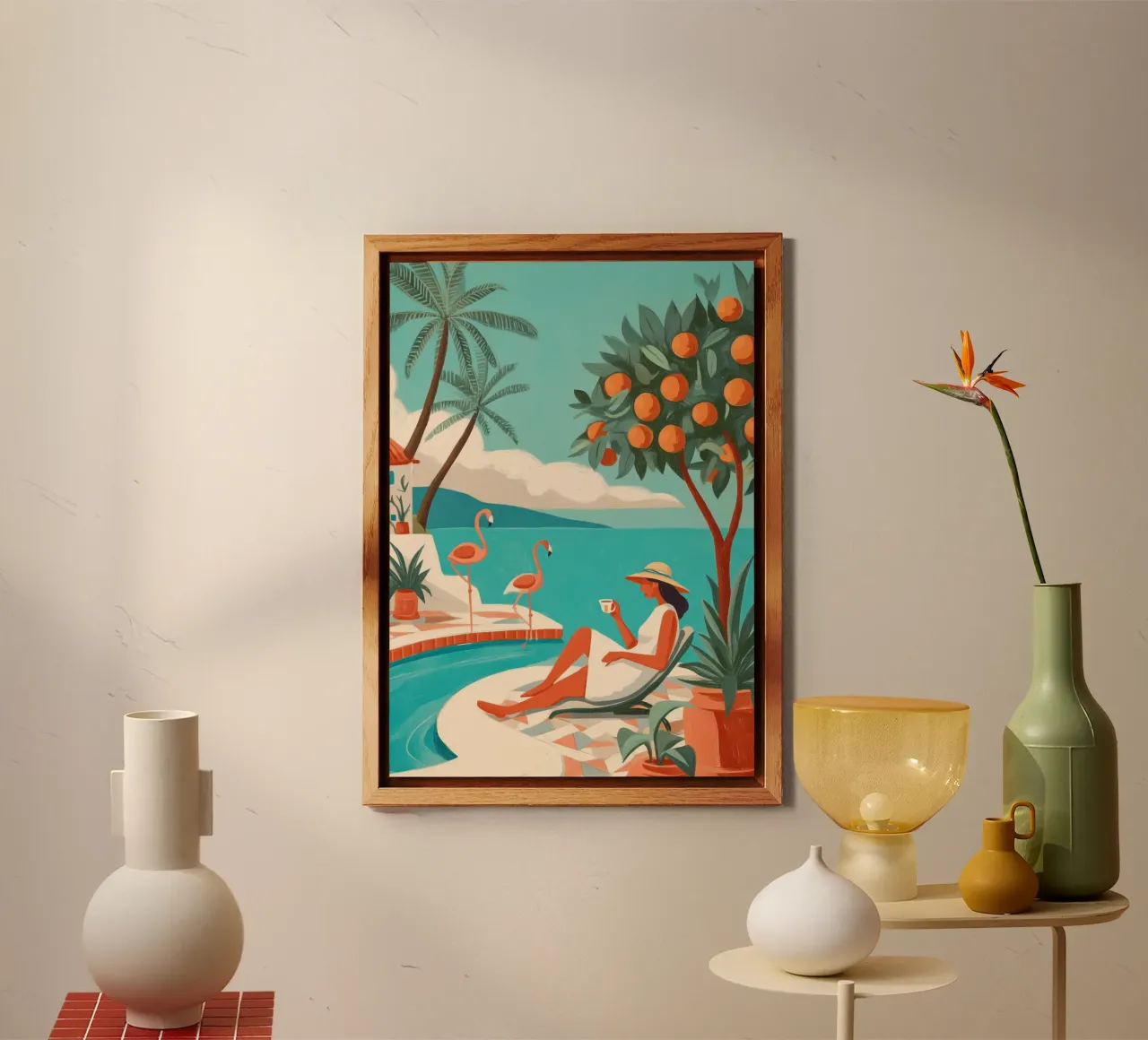 Clementine Coast II alluminio dibond da Clara August