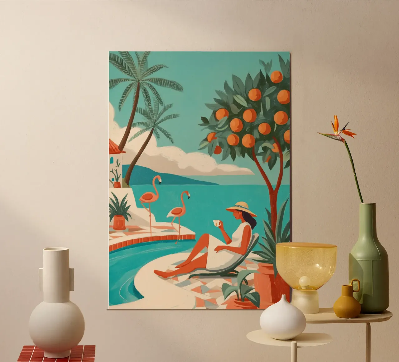 Clementine Coast II alluminio dibond da Clara August