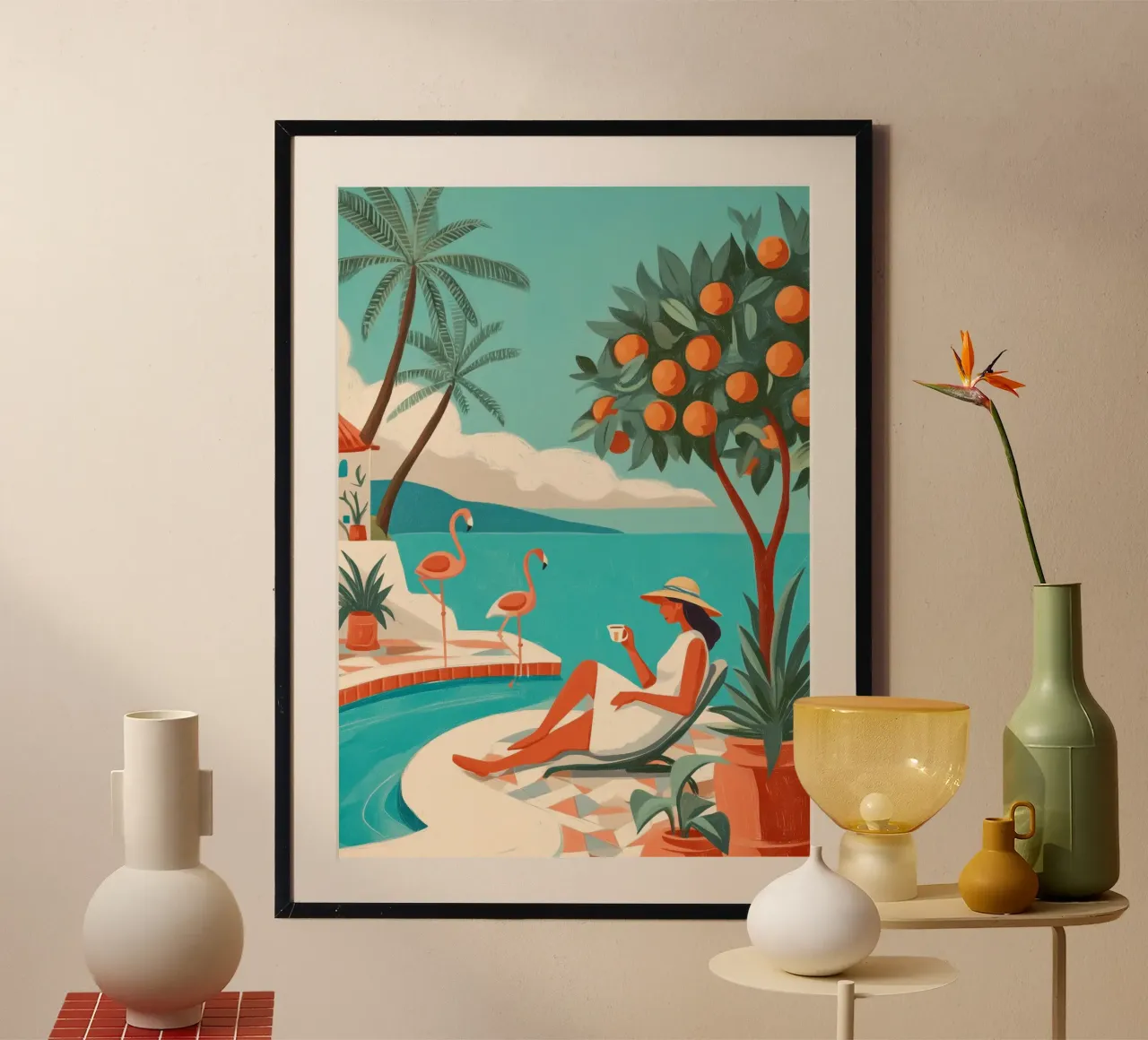 Clementine Coast II carta hahnemühle da Clara August