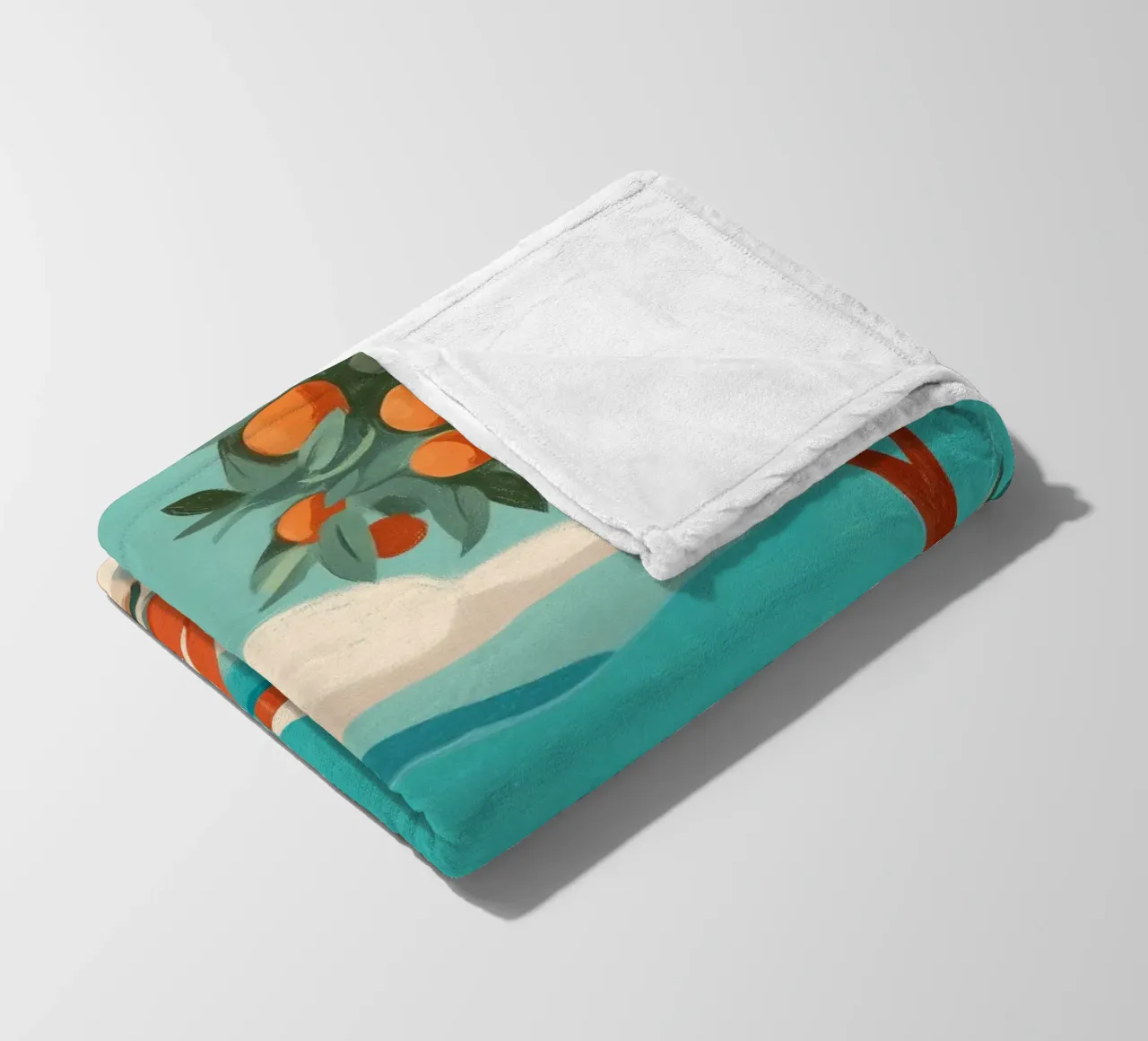 Clementine Coast II coperta in pile da Clara August
