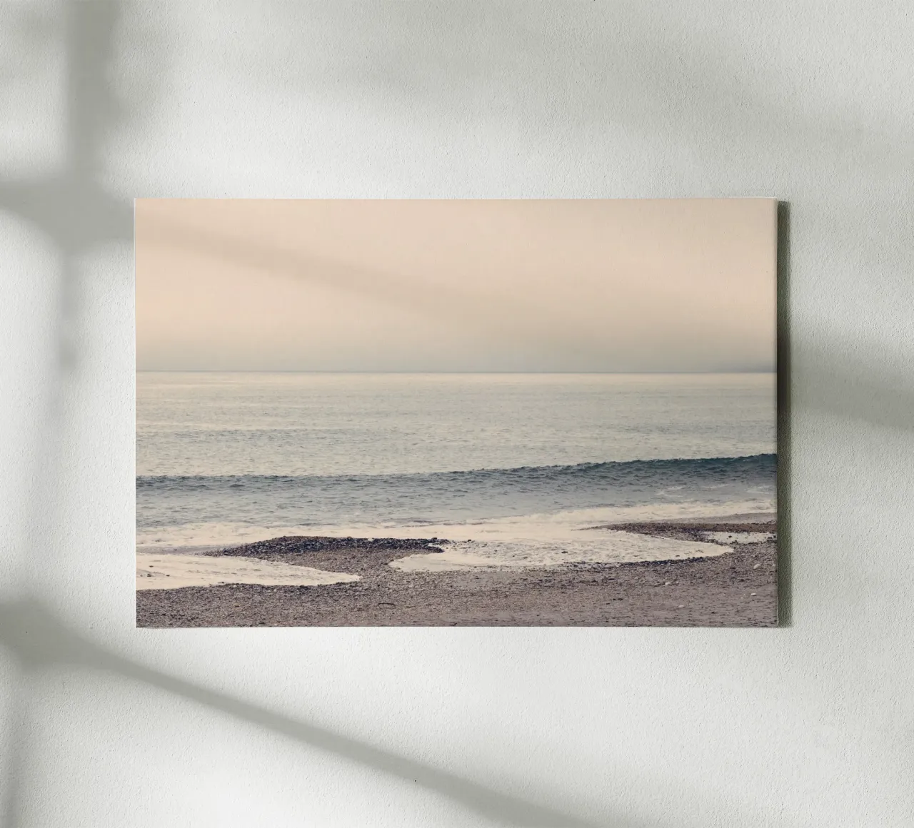 Le maree del tempo tela con Cornice a cassetta da StillVibe Home