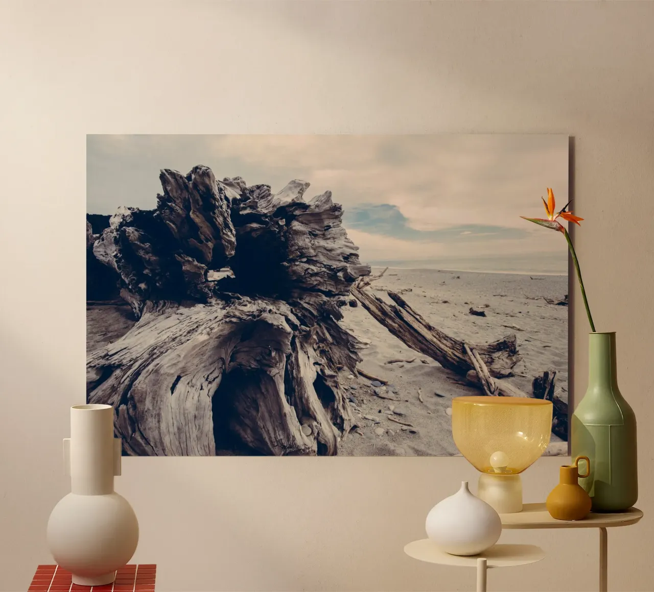 Le maree del tempo alluminio dibond da StillVibe Home