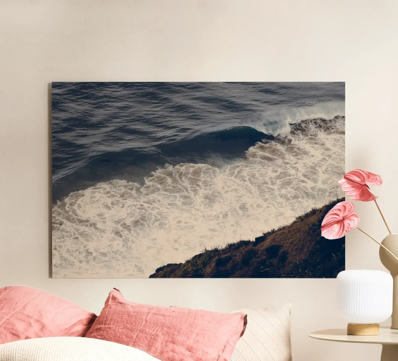 Le maree del tempo alluminio dibond da StillVibe Home