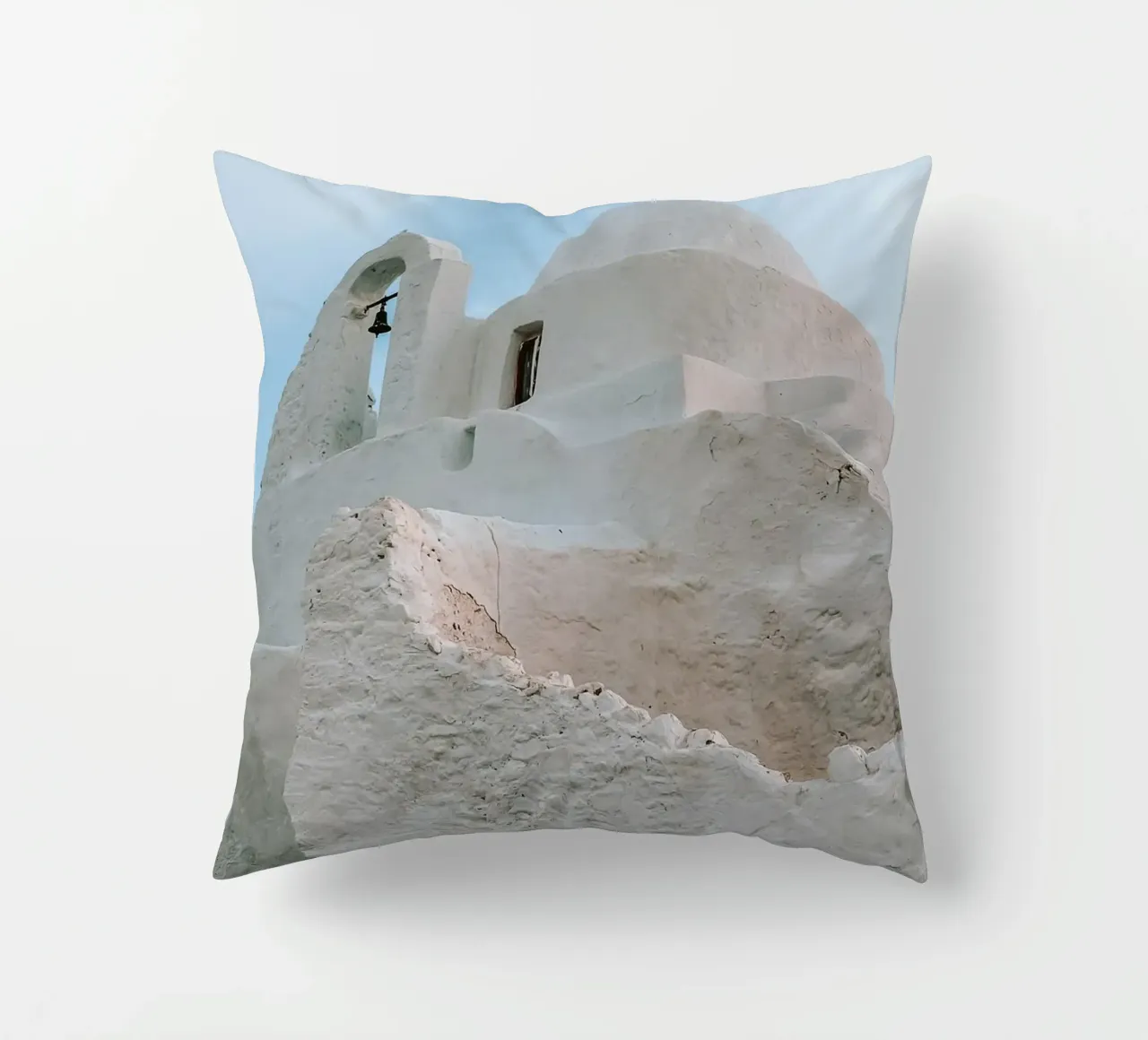 Mykonos Chapel cuscino da Thilo Grøsch